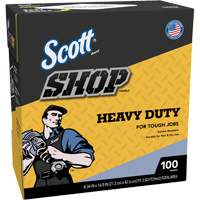 Shop Towels, Heavy-Duty, 16-4/5" L x 8-1/3" W Superchem Industries