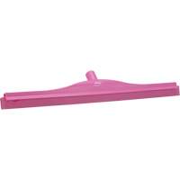 Double Blade Ultra Hygiene Floor Squeegee, 24", Pink Superchem Industries