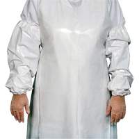 Manchettes Top Dog, 18", Polyur&eacute;thane, Blanc Superchem Industries