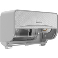 Icon Standard Roll Horizontal Toilet Paper Dispenser, Multiple Roll Capacity Superchem Industries