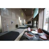 Tapis dentr&eacute;e Supreme Knob, Essuie-pieds/grattoir, 3-1/2' x 6' x 7/16", Charbon Superchem Industries