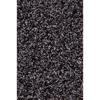 Tapis dint&eacute;rieur/ext&eacute;rieur Tundra, Latex/Polypropyl&egrave;ne, Grattoir Type, Motif Velours touffet&eacute;, 3-1/2' x 6', Charbon Superchem Industries