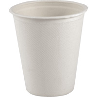 Single Wall Compostable Hot Drink Cup, Paper, 8 oz., White Superchem Industries