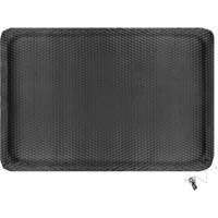 Tapis conductible Hog Heaven, 4' la x 6' lo, 5/8" &eacute;paisseur, Noir, Nitrile Superchem Industries