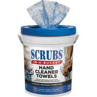 Hand Cleaner Towels, 72 Wipes, 12" x 10" Superchem Industries