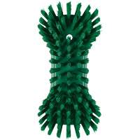 Hand Brush, Extra Stiff Bristles, 9-1/10" Long, Green Superchem Industries