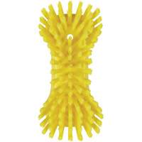 Brosse &agrave; main, Soies Tr&egrave;s ferme, Longueur de 9-1/10", Jaune Superchem Industries