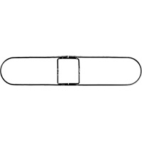 Cadre pour vadrouille &agrave; &eacute;pousseter Clipper, 24", M&eacute;tal Superchem Industries