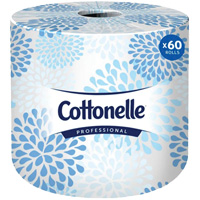Papier hygi&eacute;nique professionnel Cottonelle, 2 Pli, 451 Feuilles/Rouleu, Blanc Superchem Industries