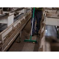 T&ecirc;te de balai-brosse, Crins Fin/Ferme, 16-1/2", Polyester/Polypropyl&egrave;ne, Vert Superchem Industries