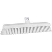 T&ecirc;te de balai-brosse, Crins Fin/Ferme, 16-1/2", Polyester/Polypropyl&egrave;ne, Blanc Superchem Industries