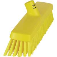 T&ecirc;te de balai-brosse, Crins Fin/Ferme, 16-1/2", Polyester/Polypropyl&egrave;ne, Jaune Superchem Industries