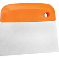 Coupe-p&acirc;te flexible en acier inoxydable, Orange, 4-1/2" la x 5-3/4" lo Superchem Industries