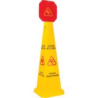 Wet Floor Safety Cone Topper, Pictogram Superchem Industries