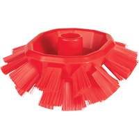 Brosse UST pour cuves, Soies Ferme, Longueur de 7-1/2", Rouge Superchem Industries
