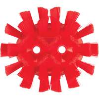 Brosse UST pour cuves, Soies Ferme, Longueur de 7-1/2", Rouge Superchem Industries