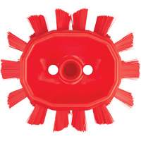 Brosse UST pour cuves, Soies Ferme, Longueur de 7-1/2", Rouge Superchem Industries