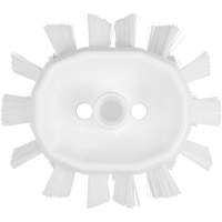 Brosse UST pour cuves, Soies Ferme, Longueur de 7-1/2", Blanc Superchem Industries