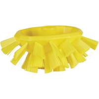 Brosse UST pour cuves, Soies Ferme, Longueur de 7-1/2", Jaune Superchem Industries