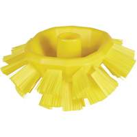 Brosse UST pour cuves, Soies Ferme, Longueur de 7-1/2", Jaune Superchem Industries