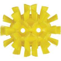Brosse UST pour cuves, Soies Ferme, Longueur de 7-1/2", Jaune Superchem Industries