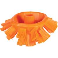 Brosse UST pour cuves, Soies Ferme, Longueur de 7-1/2", Orange Superchem Industries