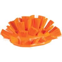 Brosse UST pour cuves, Soies Ferme, Longueur de 7-1/2", Orange Superchem Industries
