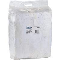 Wiper Rags, Fleece, White, 20 lbs. Superchem Industries