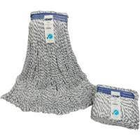 Candy-Striped Mop Head, Floor Finishing, Synthetic, Loop Style Superchem Industries