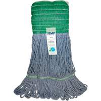 Wide-Band Mop Head, Antimicrobial/Floor Finishing/Specialty, Cotton/Rayon/Synthetic, Loop Style Superchem Industries