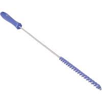 Tube Brush, Stiff Bristles, 19-7/10" Long, Purple Superchem Industries