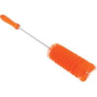 Tube Brush, Medium Bristles, 19-7/10" Long, Orange Superchem Industries