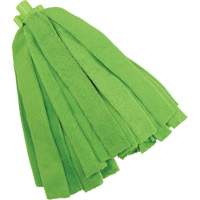 Socket Mop, Green, Microfibre, Cut Style Superchem Industries