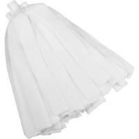 Socket Mop, White, Microfibre, Cut Style Superchem Industries