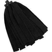 Socket Mop, Black, Microfibre, Cut Style Superchem Industries
