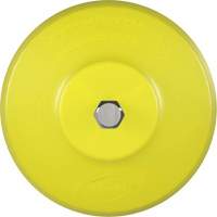 Brosse ronde HyDrive pour perceuse, Soies Tr&egrave;s ferme, Longueur de 3-1/10", Jaune Superchem Industries