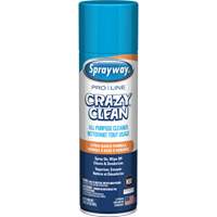Nettoyant tout usage Pro Line Crazy Clean, 19 oz., Canette a&eacute;rosol Superchem Industries