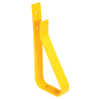 Rail Post, Steel, 10-3/4" L x 24" H, Yellow Superchem Industries