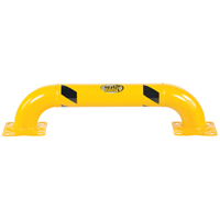 Low Profile Rack Guards, 3' W x 0.75' H, Yellow Superchem Industries