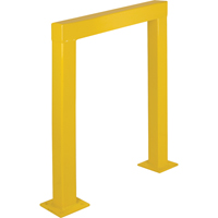 Safety Guards, 3' W x 3.5' H, Yellow Superchem Industries