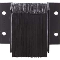 Butoirs de quai lamell&eacute;s, Horizontal, Caoutchouc, 12" la x 4" p x 10" h Superchem Industries