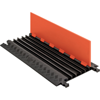Guard Dog&reg; Low Profile Cable Protector, 5 Channels, 36" L x 16.9" W x 1.25" H Superchem Industries
