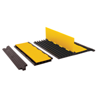 Yellow Jacket&reg; Cable Protector System, 5 Channels, 36" L x 19.75" W x 2" H Superchem Industries