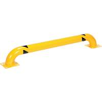 Low Profile Rack Guard, 5.3' W x 0.74' H, Yellow Superchem Industries
