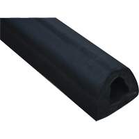 Butoir en caoutchouc extrud&eacute;, Caoutchouc, 4-1/8" la x 120" lo x 3-7/8" p Superchem Industries