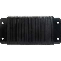 Butoirs de quai lamell&eacute;s, Horizontal, Caoutchouc, 24" la x 4" p x 12" h Superchem Industries