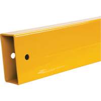 Lift-Out Guard Rail, Steel, 3' L x 4" H, Safety Yellow Superchem Industries