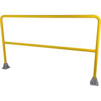 Garde-corps pour barri&egrave;re de s&eacute;curit&eacute;, Acier, 72" lo x 42" h, Jaune Superchem Industries