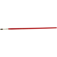 Round Marking Paint Brush, 5/32" Brush Width, Camel Hair, Wood Handle Superchem Industries