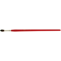 Round Marking Paint Brush, 9/32" Brush Width, Camel Hair, Wood Handle Superchem Industries